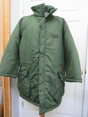 Swedish Army M90 Parka Insulated Winter Jacket Coat 1993 Siz 180
