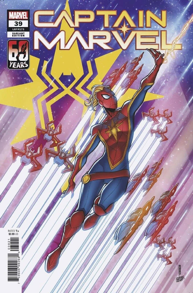 Captain Marvel (2019) #39 NM Spider-Man Variant Cover | eBay