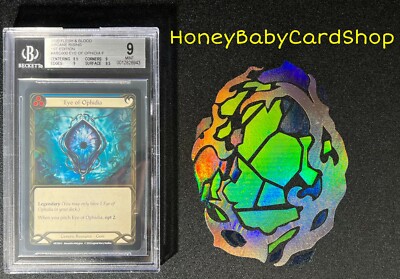 Flesh and Blood Arcane Rising 2020 Eye of Ophidia (Cold Foil) BGS