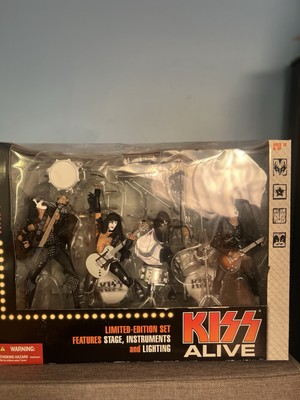 KISS ALIVE Box Set 2002 McFarlane Limited Edition Stage Action