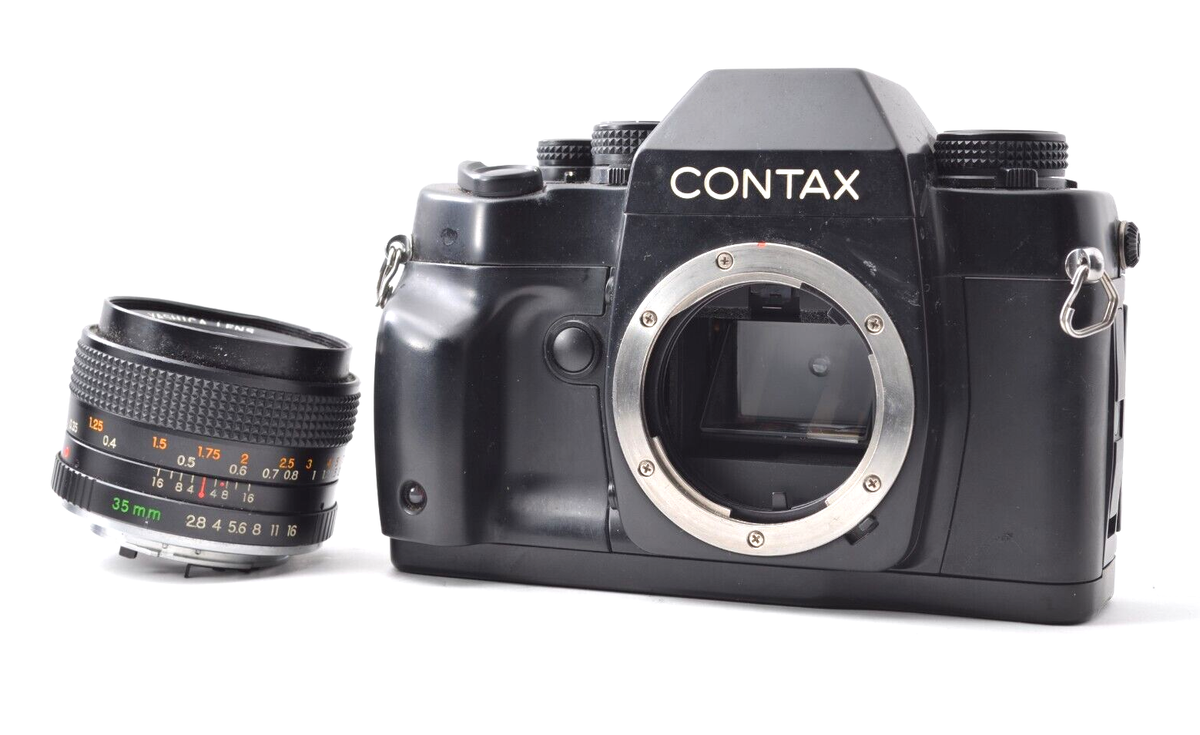 Mint】CONTAX RX 35mm film camera + YASHICA ML 35mm f/2.8 From