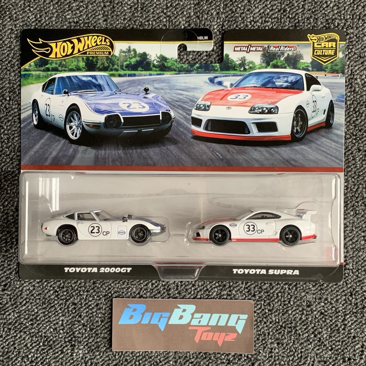Hot Wheels Toyota 2000GT / Toyota Supra 2-Pack 2025 Case S (In