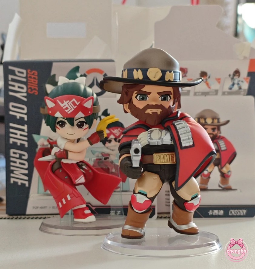 POP MART OVERWATCH PLAY OF THE GAME SERIES BLIND BOX FIGURES TOY