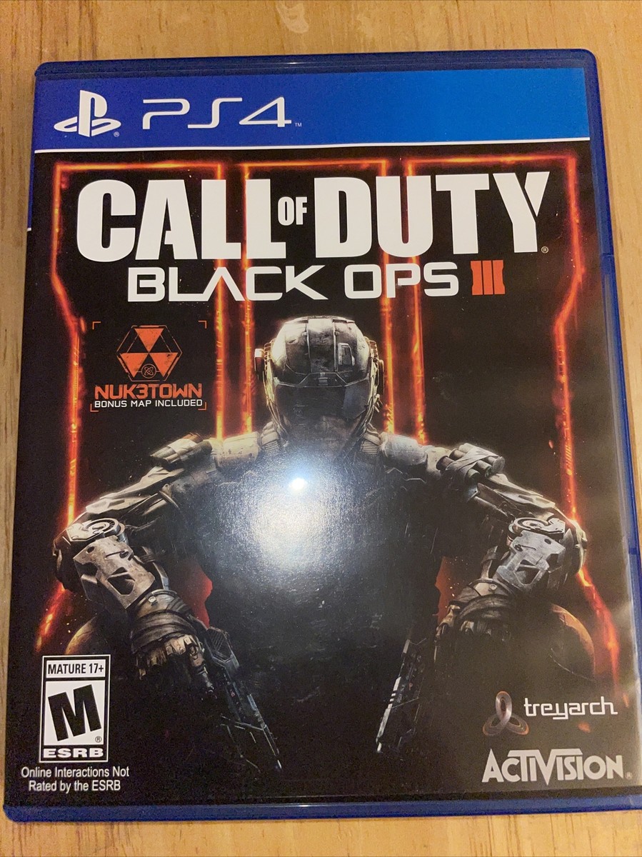 Call of Duty Black Ops 3 III PS4 Sony Playstation 4 | eBay