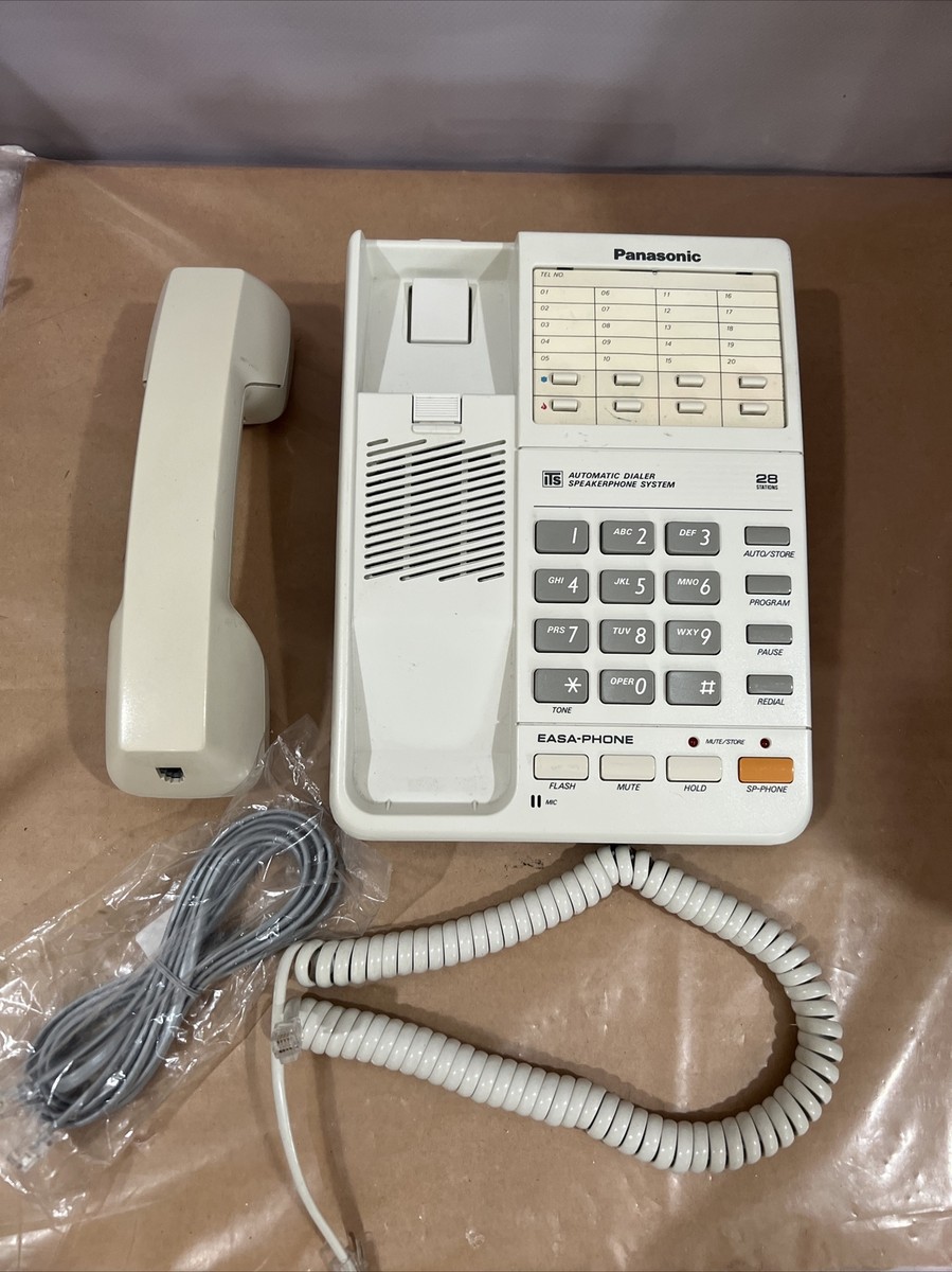 Panasonic KX-T2315 Automatic Dialer speakerphone (White