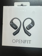 Shokz OpenFit Open-Ear Bluetooth True Wireless Earbuds - Black