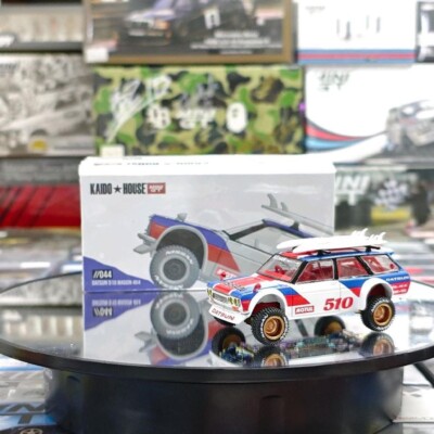 CHASE CAR Kaido House x Mini GT DATSUN 510 Wagon 4X4 Surf Safari