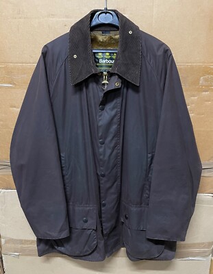 GENUINE BARBOUR A190 BEAUFORT JACKET WAX BROWN W/ LINER EX MINT