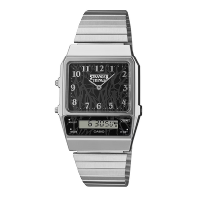 CASIO G-SHOCK AQ-800EST-1AJR CLASSIC Stranger Things Silver JAPAN