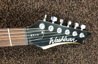 Washburn RX10 Electric Guitar Black - USED - As Shown | eBay