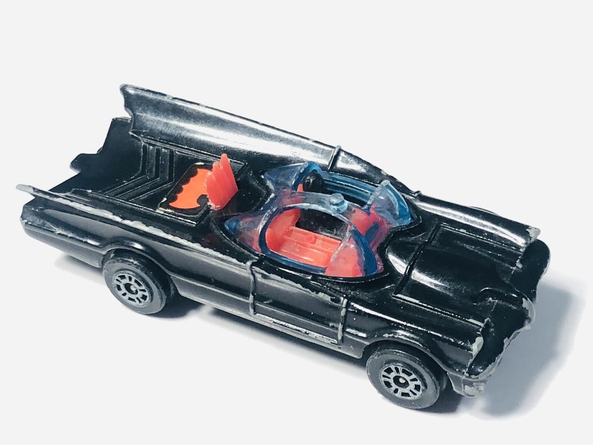 1976 Corgi Juniors Batmobile W/ Batman Vintage DC Comics Inc. Rare