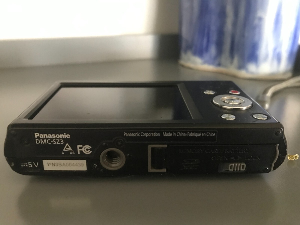 Panasonic LUMIX DMC-SZ3 16.1MP Digital Camera - Black for sale