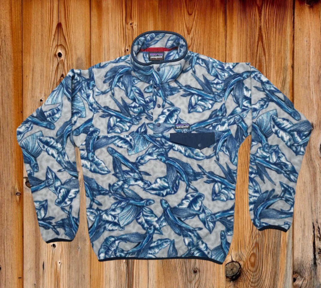 Patagonia Lightweight Synchilla Snap-T Fleece Pullover Flying Fish