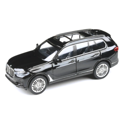 PARA64 BMW X7 G07 with Sunroof Black 1:64 Scale Model Car RHD