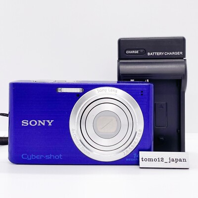 Sony Cyber-shot DSC-W610 Blue 14.1MP Camera 4.0x Optical Zoom w