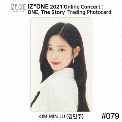 IZ*ONE 2021 One The Story Online Concert Trading card Photocard