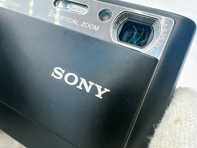 Sony Cyber-Shot DSC-T20 Digital Camera 8.1MP Black Carl Zeiss 3x