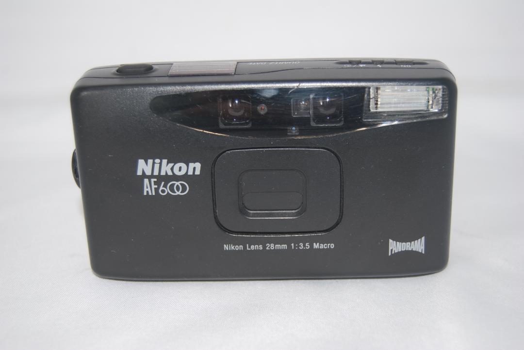 Nikon AF600 Panorama Black 35mm Point & Shoot Film Camera | eBay