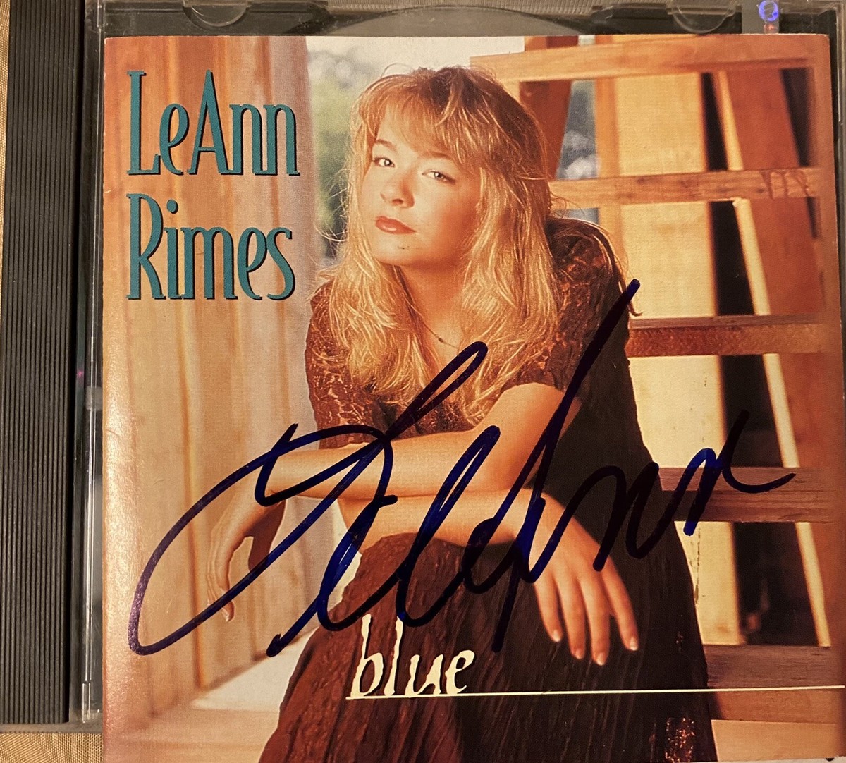 LeAnn Rimes Signed Autographed Cd Blue First Album | eBay