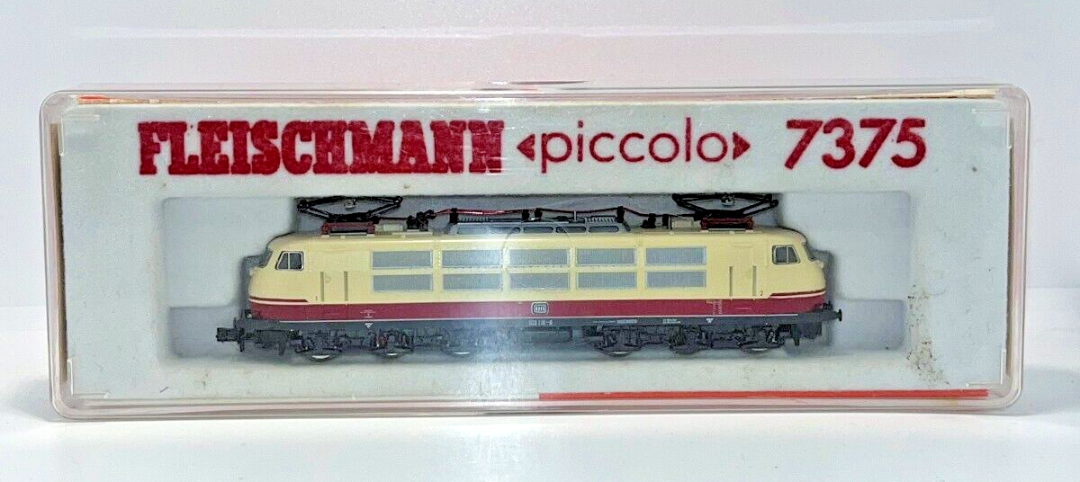 N Scale Fleischmann 7375 Electric Locomotive Original Box *RARE