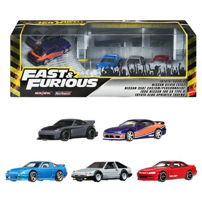 Hot Wheels Premium Fast & Furious Tokyo Drift mini car Box JFL99