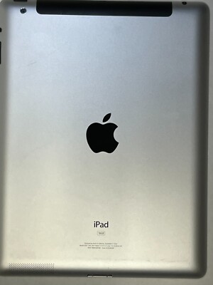 Apple iPad 2 16GB 9.7in A1397 Black / Silver Verizon 2nd Gen Wi-Fi