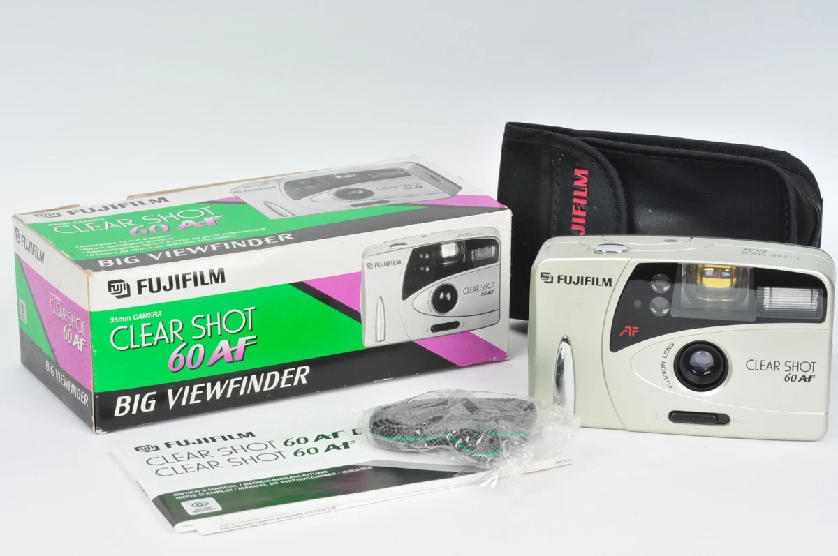 Fujifilm Clear Shot 60 AF Film Cameras for sale | eBay