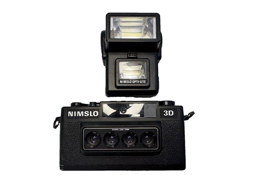 parts) Nimslo 3D Quadra Lens camera 35mm w/optiflash | eBay