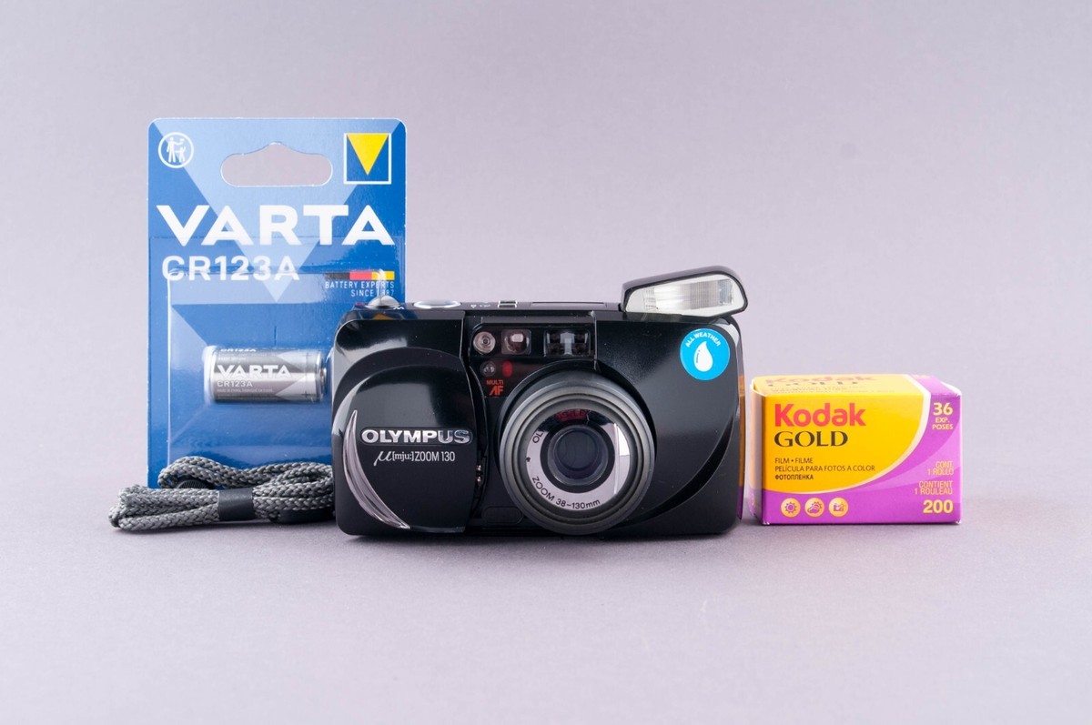 Olympus MJU Infinity Stylus Zoom 130 35mm Point & Shoot Film