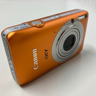 Canon IXY 210F PowerShot ELPH 100 HS Digital Camera Orange From