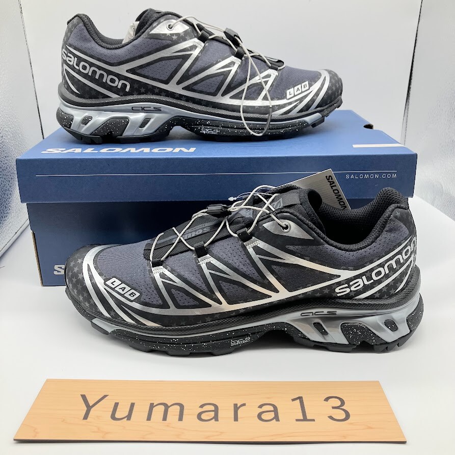 Atmos × Salomon XT-6 STARS COLLIDE Black L47346600 Men's Size | eBay