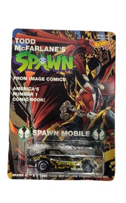 Signed Todd mcfarlane 1993 Spawn Hot wheel Car 2023 SDCC | eBay