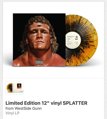 WESTSIDE GUNN WSG HWH12 HWH 12 Cover 2 Splatter Vinyl LP | eBay