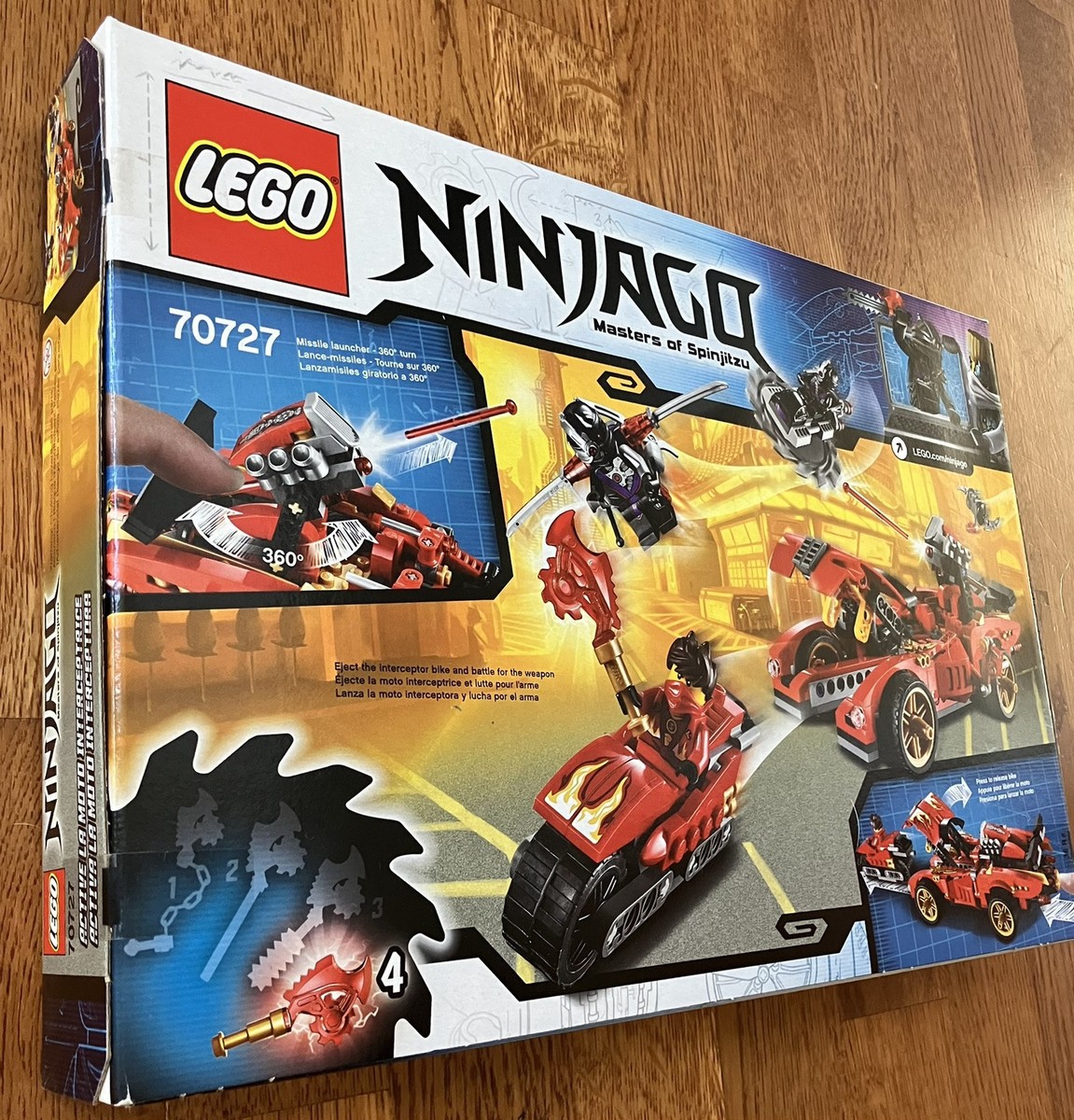 LEGO NINJAGO: X-1 Ninja Charger (70727) for sale online | eBay