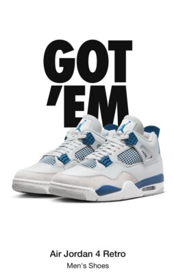 Size 9.5 Air Jordan 4 Industrial Blue (2024) FV5029-141 | eBay