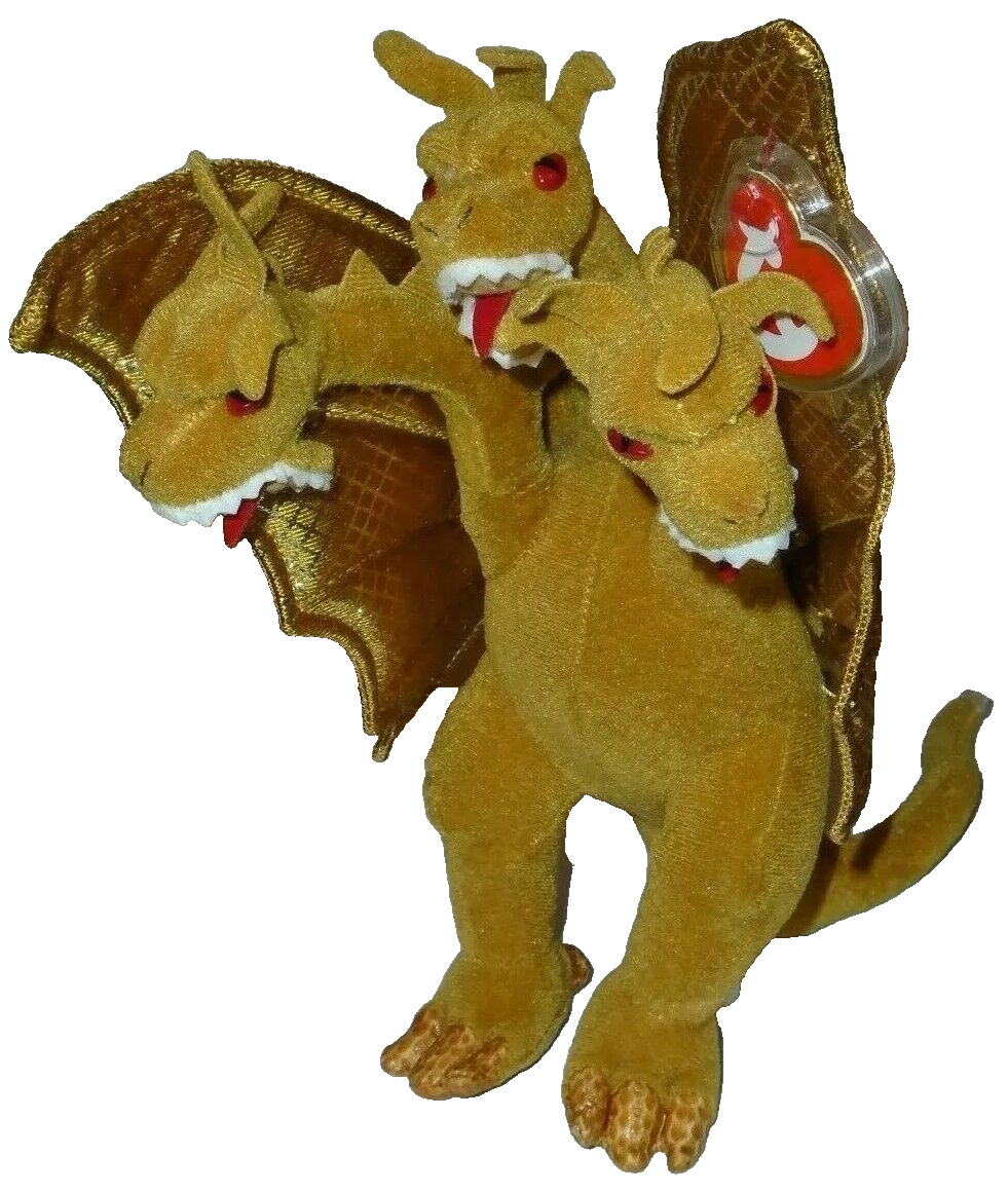 Ty Classic KING GHIDORA (GHIDORAH) GODZILLA Japan Excl. MWMTs