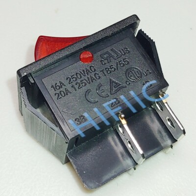 ZGCY XW-604 4pin 2position 20A 250VAC Rocker Switch High Power