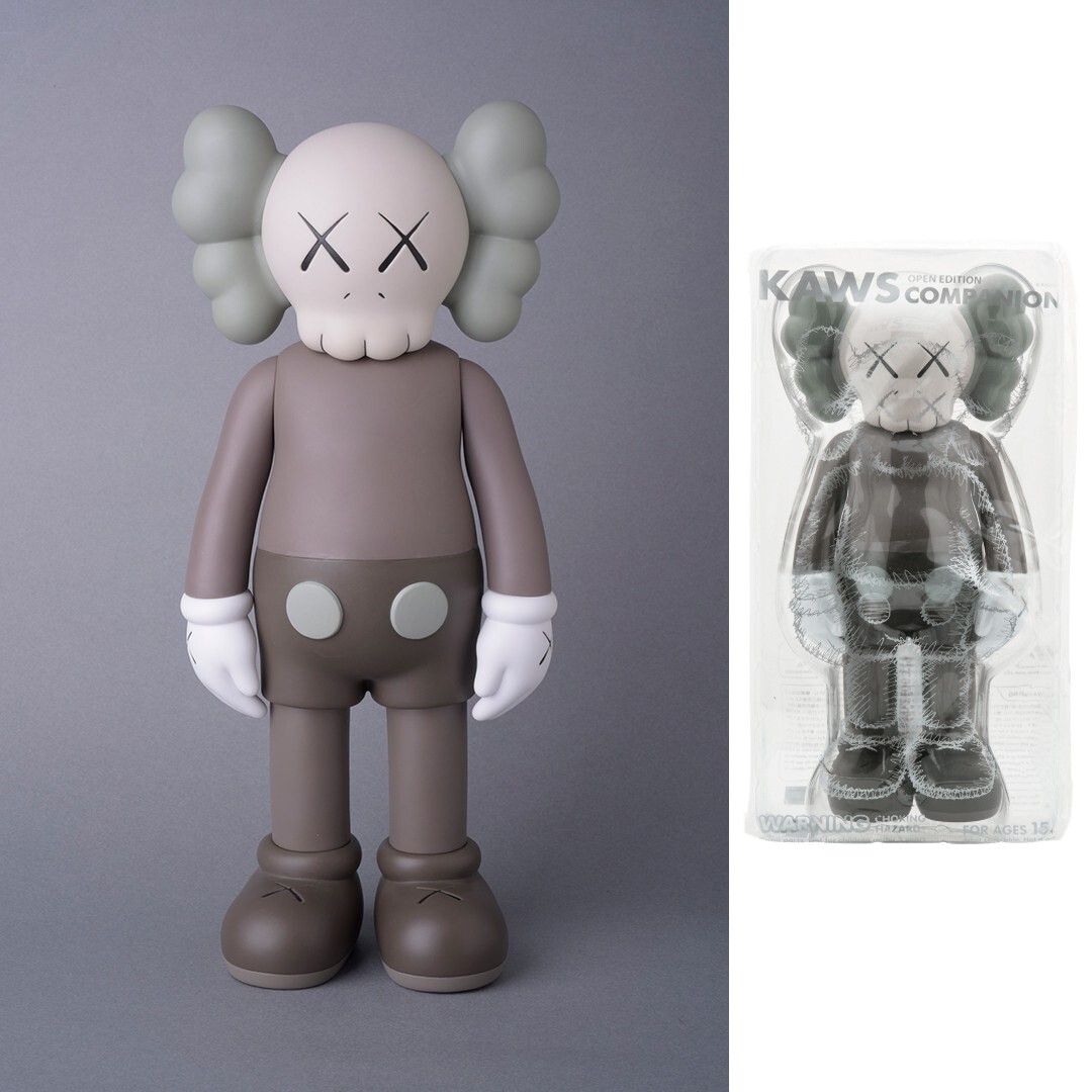 KAWS COMPANION vinyl 5 YEARS LATER figure BROWN kawsone MEDICOM
