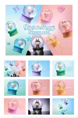 POP MART LABUBU THE MONSTERS Big into Energy Crystal Ball Assorted