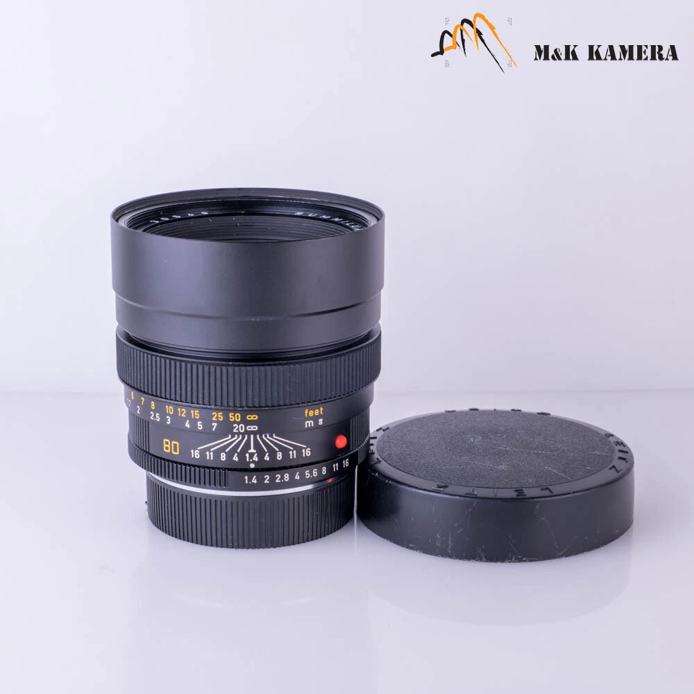 Leica SUMMILUX-R 80mm Focal f/1.4 Camera Lenses for sale | eBay