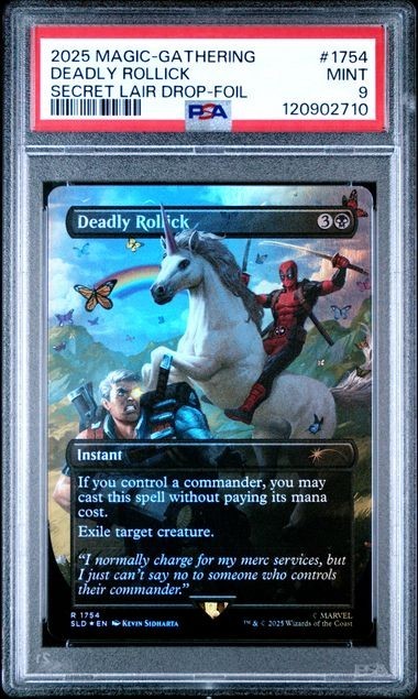 DEADPOOL - RAINBOW FOIL MTG Marvel Secret Lair Complete Set x6 PSA