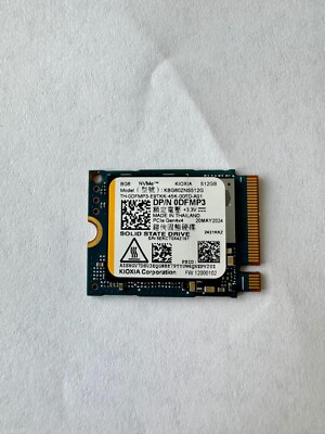 KIOXIA 512GB GEN 4x4 NVMe PCIe M2 SSD KBG60ZNS512G DELL 0DFMP3 | eBay