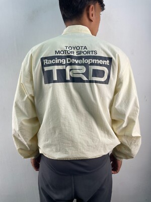 Vintage Toyota Motor Sports Racing Development TRD Jacket White