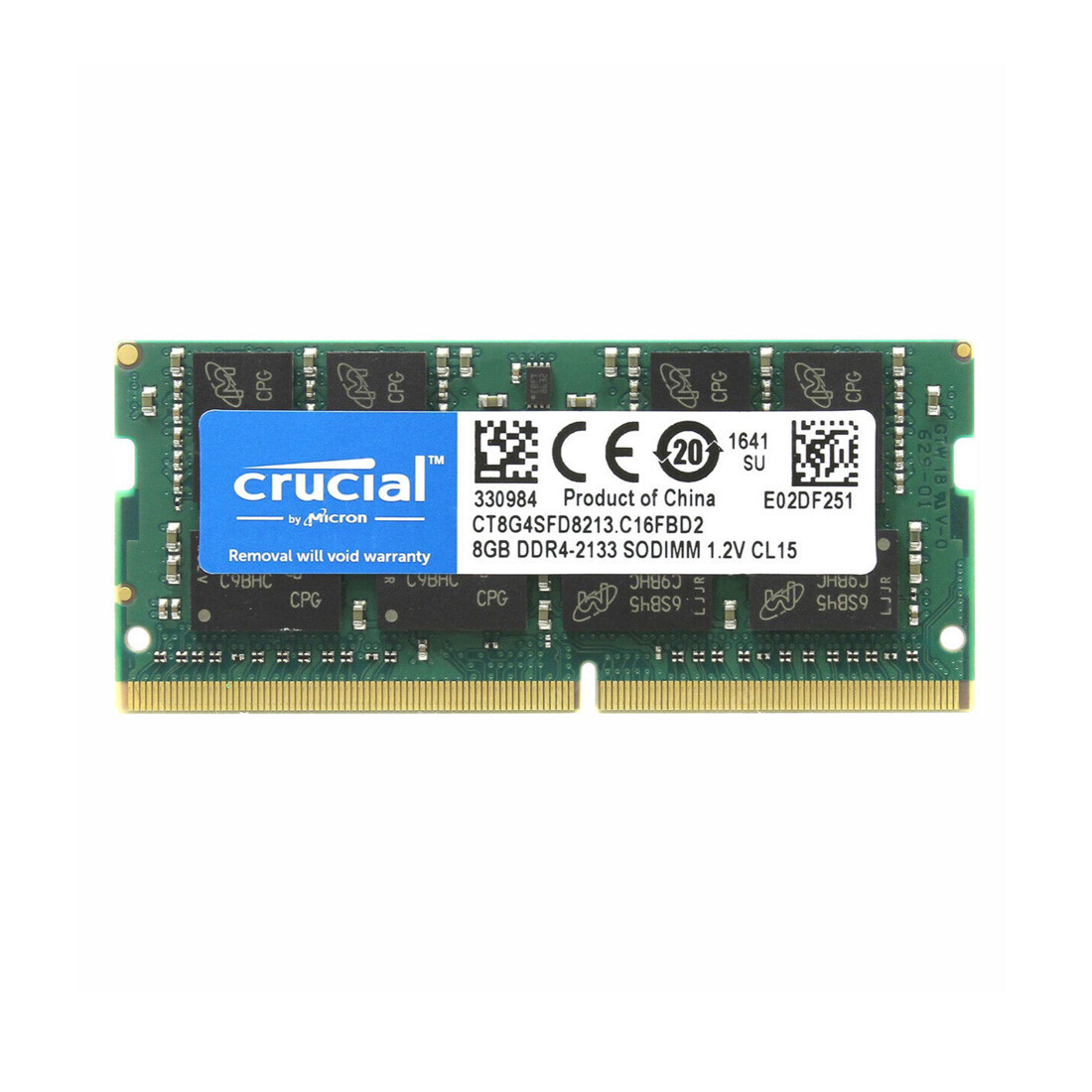 New Crucial 16GB (2X8GB) DDR4 2133MHz PC4-17000 SODIMM Memory Ram