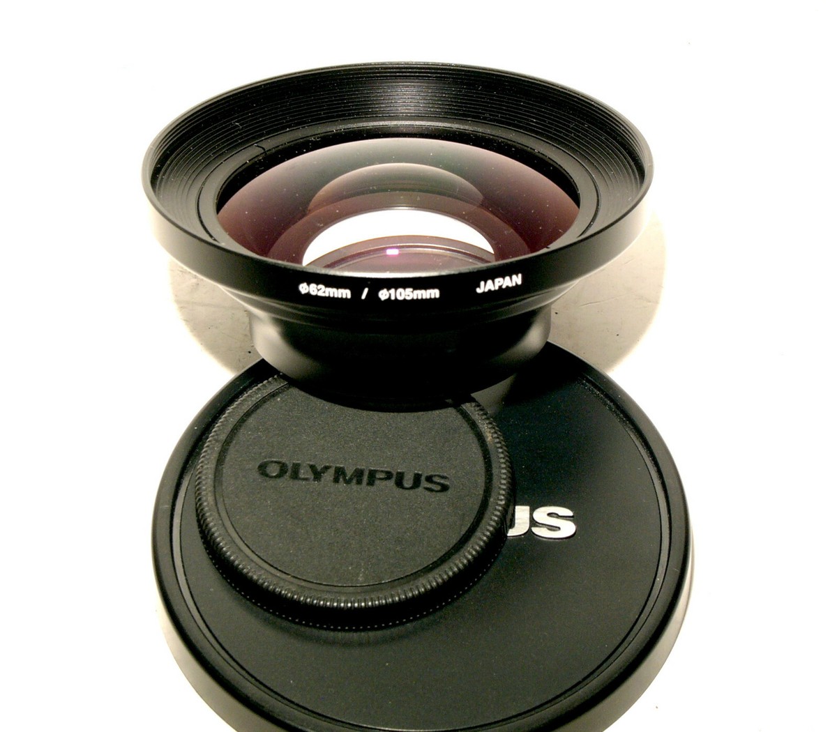 OLYMPUS CAMEDIA Wide Extension Lens Pro LENS WCON-08B 62MM/105MM