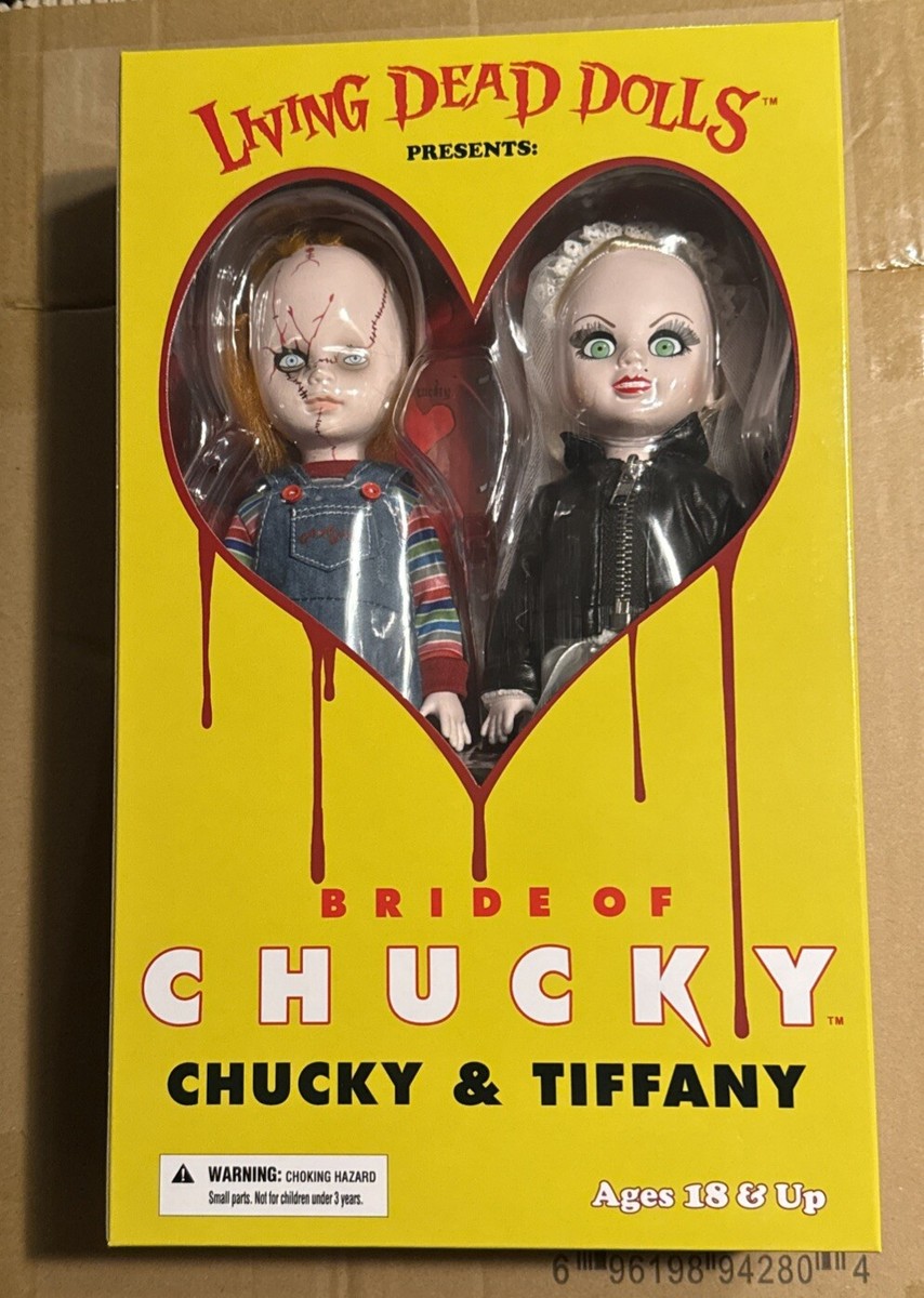 Mezco Toyz LDD Living Dead Dolls Bride of Chucky Chucky Tiffany