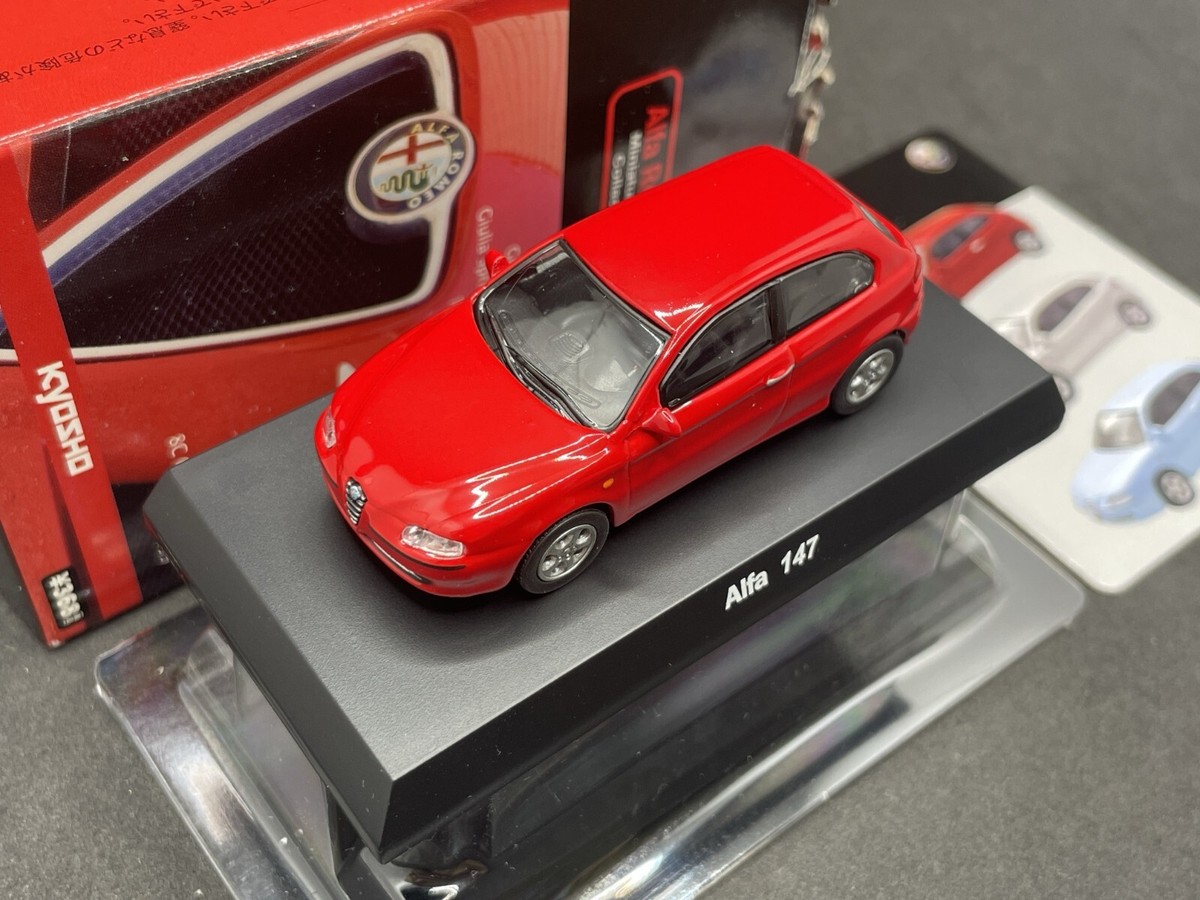 Kyosho 1/64 Alfa Romeo collection 147 Red diecast model car 8H1 | eBay
