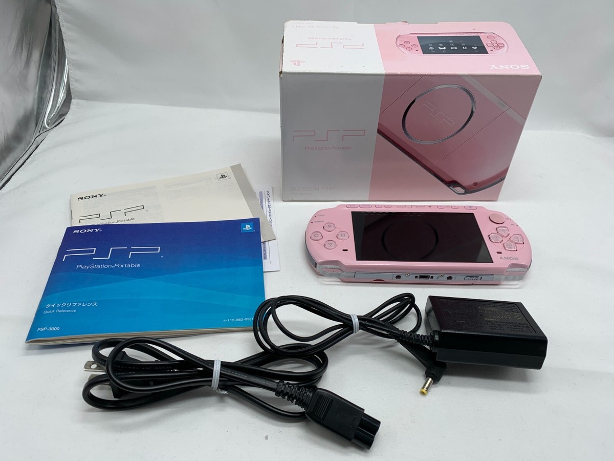 PSP PlayStation Portable Blossom pink PSP-3000ZP SONY Japan Exc