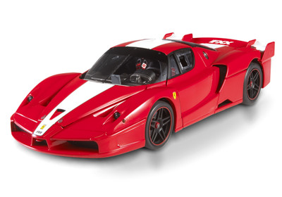 FERRARI FXX RACECAR RED BY HOT WHEELS SUPER ELITE EDITION 1:18