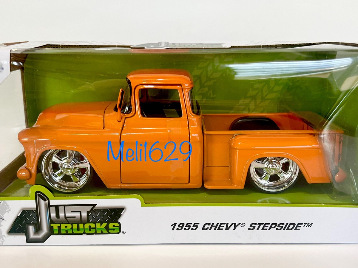 Jada 1/24 1955 Chevy StepSide PickUp (Orange) | eBay